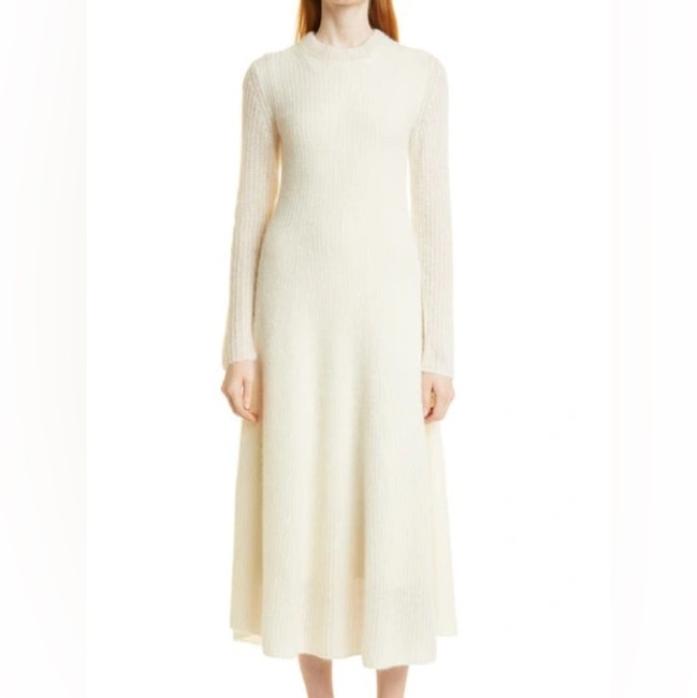 Vince Cream Knit Dress